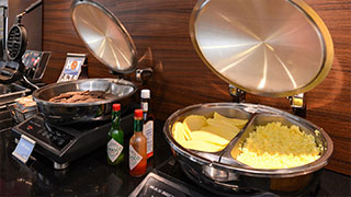 Fairfield Inn Orlando hot breakfast photo