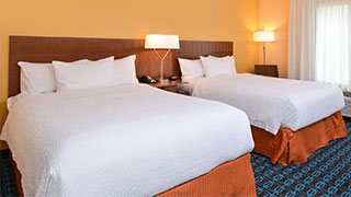 Fairfield Inn Orlando room double beds photo