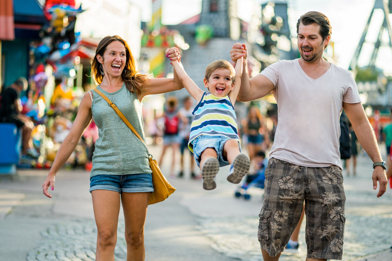family vacation in disney park orlando